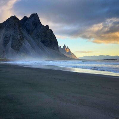 Vestrahorn beach